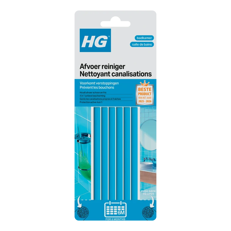 HG Afvoerreiniger badkamer