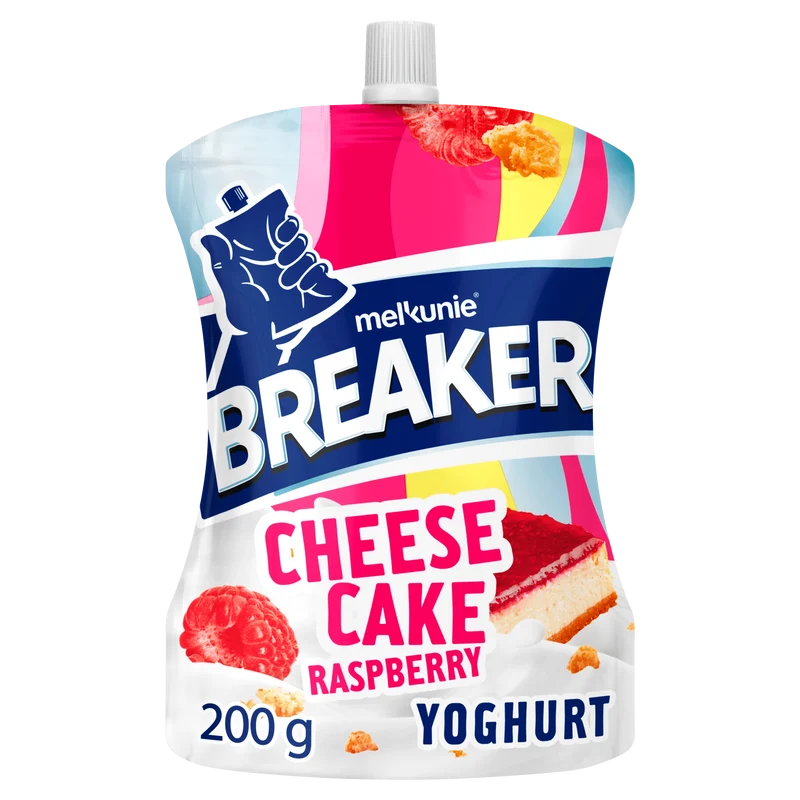 Melkunie Breaker cheesecake framboos Yoghurt