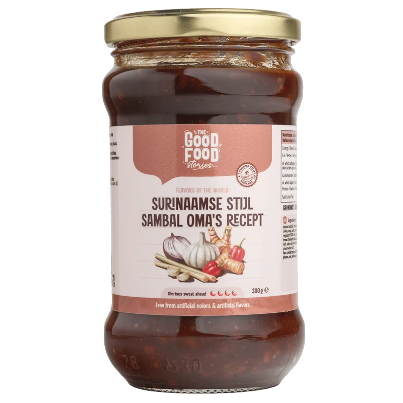 The GoodFood Stories Surinaamse oma's sambal