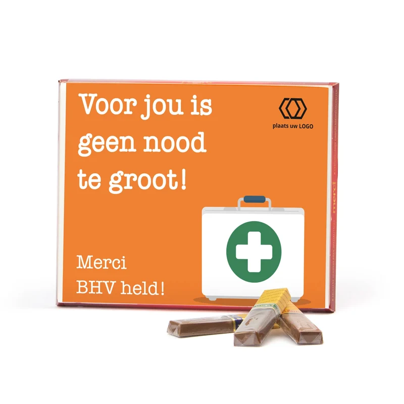 Merci met eigen inlay kaart 250 gram - BHV