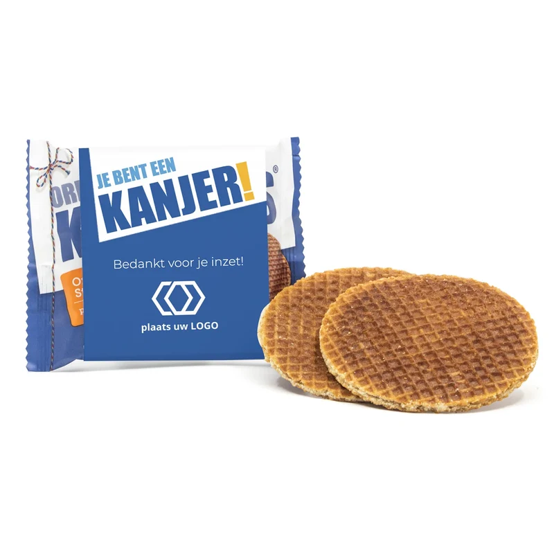 Kanjers Stroopwafels met eigen sleeve - BHV