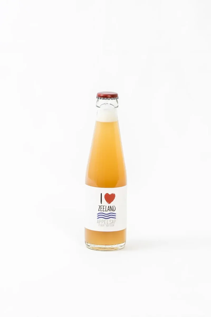Appelsap I love Zeeland 200 ml kroonkurk