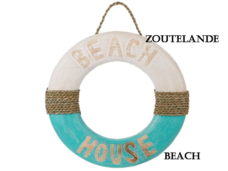 Boei Zoutelande Beach wit/turquoise