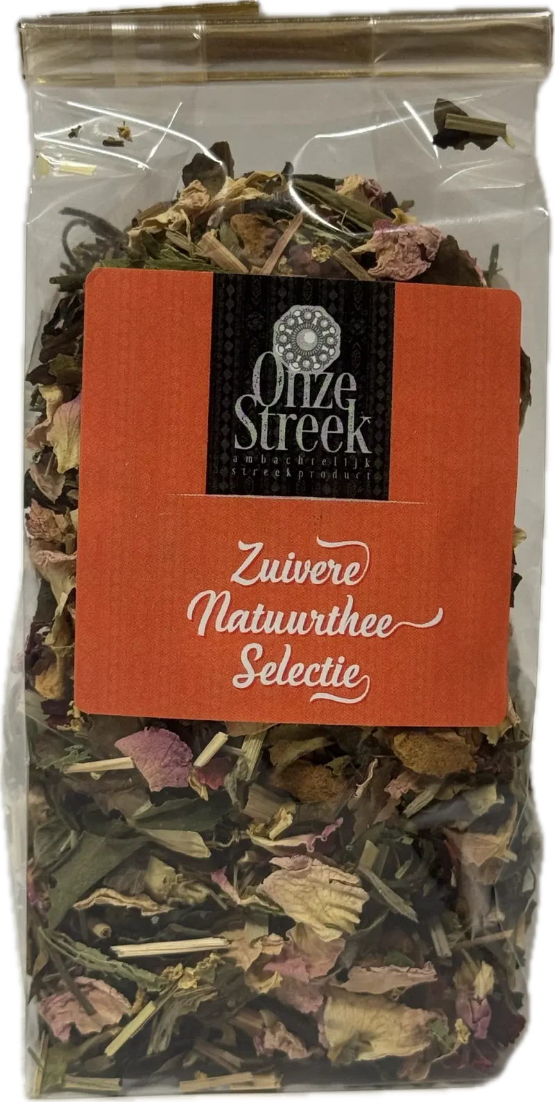 Onze streek Fris en fruitig Natuurzuivere thee