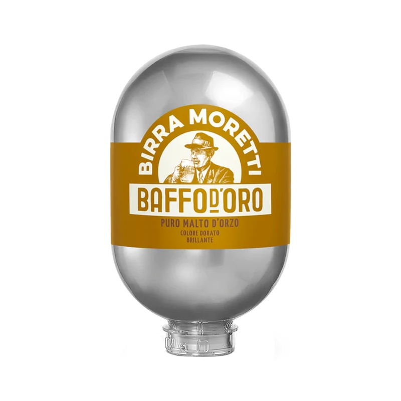 Birra Moretti Baffo d'Oro - 8L BLADE Keg