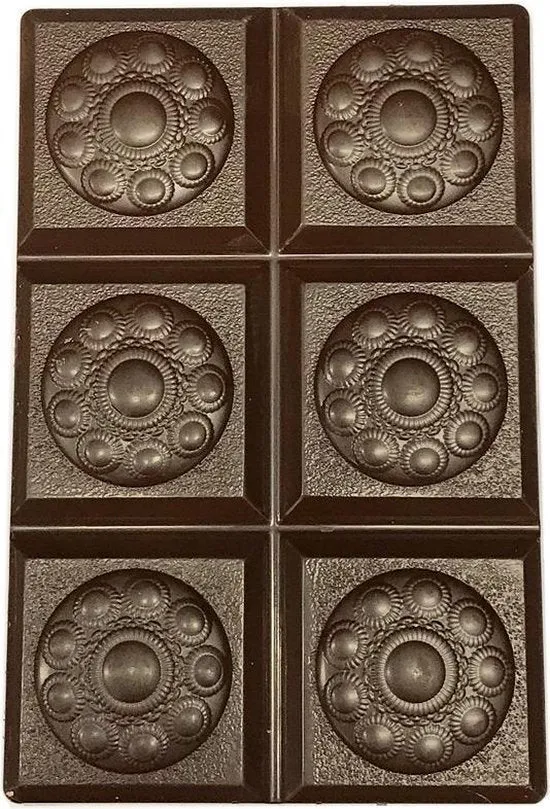 Zeeuwse knop chocoladereep puur (135 gr.)