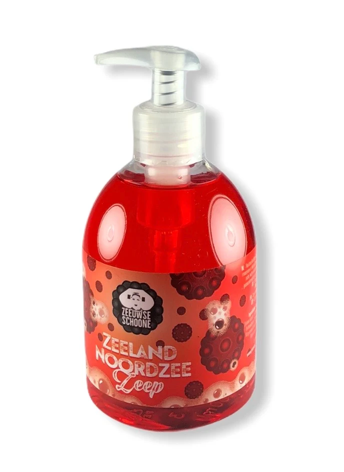 Zeeuwse noordzee handzeep rood