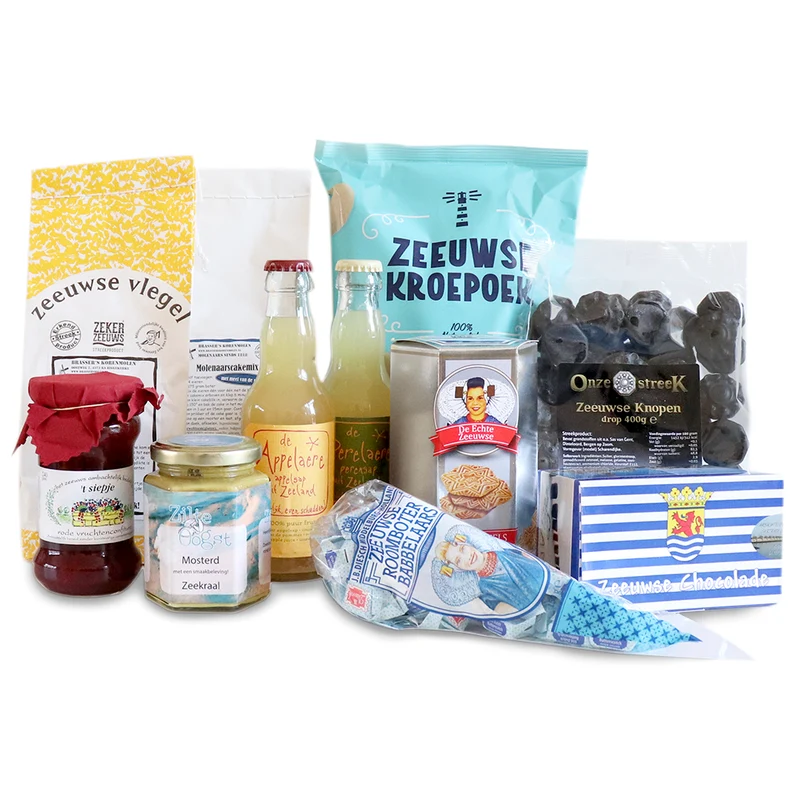 Lekkers uit Zeeland streekproducten pakket
