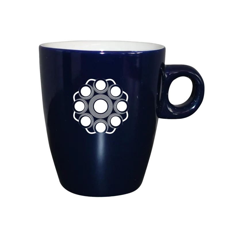 Zeeuws senseo mokje Zeeuwse knop donkerblauw
