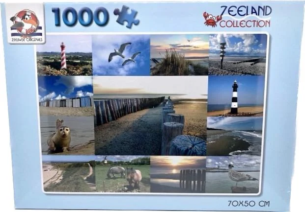 Puzzel Zeeland 70 x 50 cm 1000 stukjes