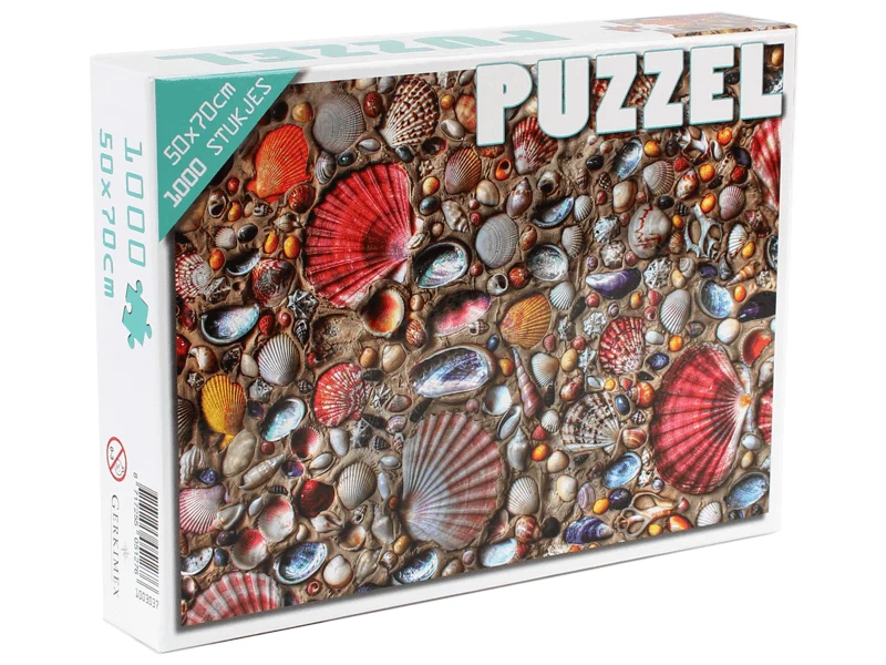 Puzzel 50x70cm 1000 pcs. schelpen