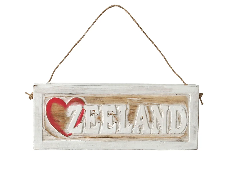 Deurhanger - bordje - Love Zeeland