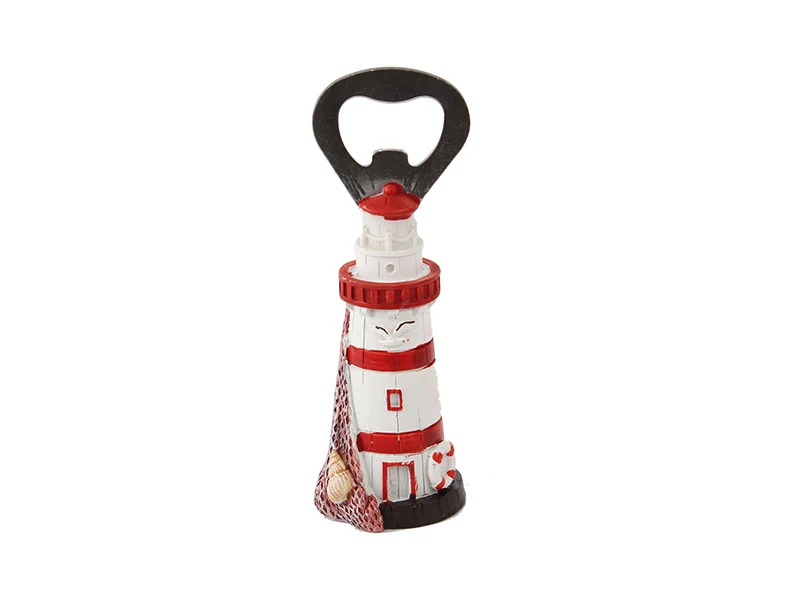 Vuurtoren rood/wit als opener