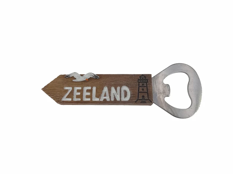 Strandpaal opener/magneet Zeeland