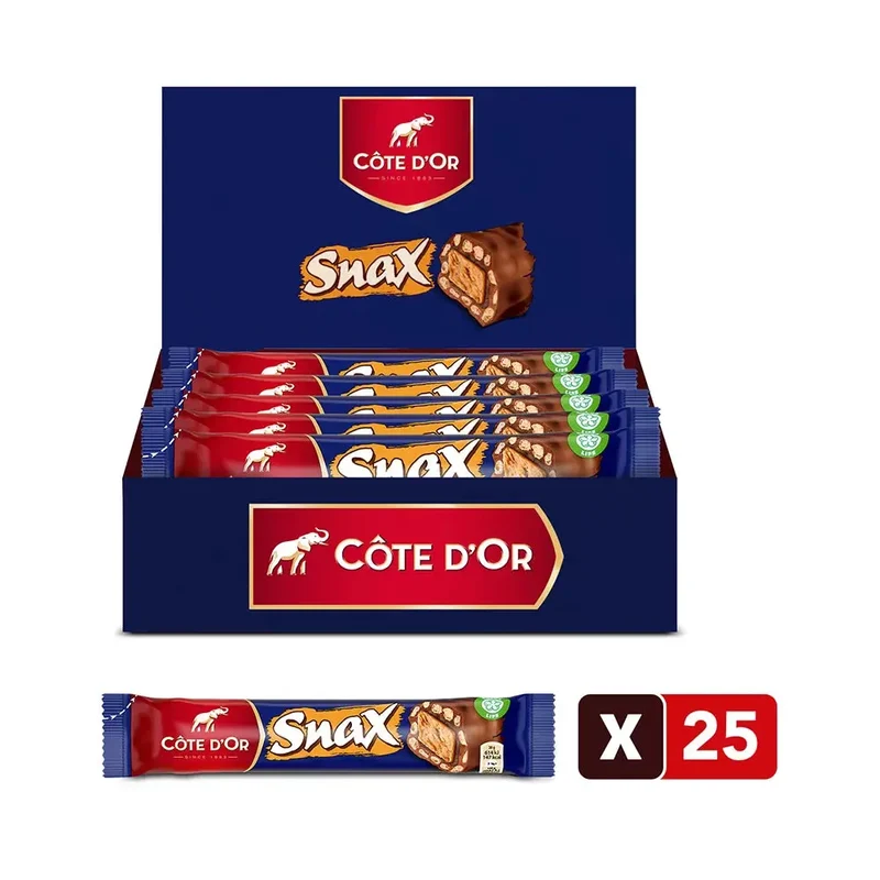 Côte d’Or Snax Big Size gepofte rijst - 25 stuks - 1500g