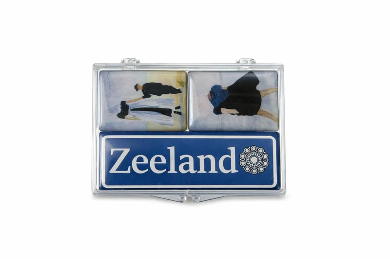 Set van 3 magneten - Zeeland in doosje