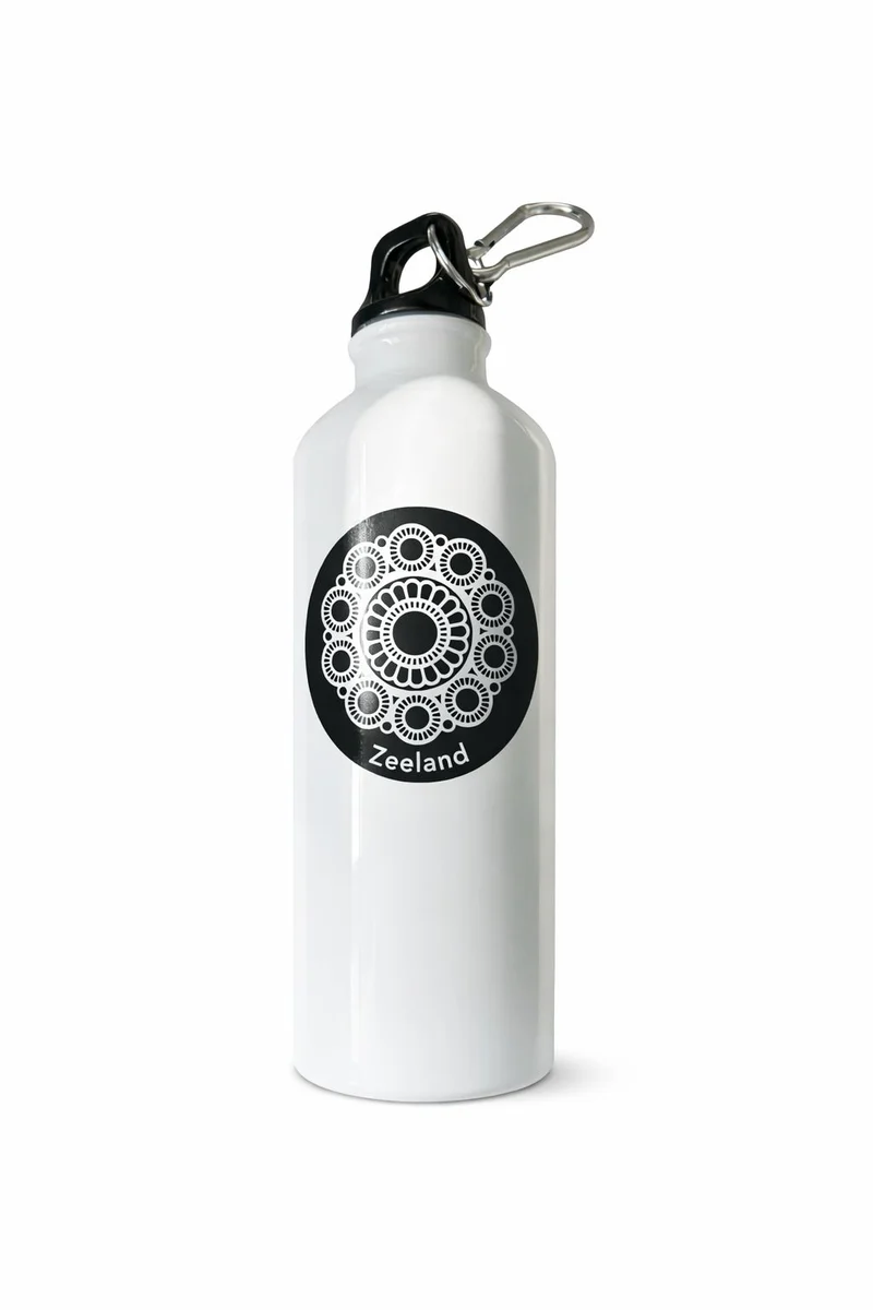 Drinkfles Zeeuwse knop met karabijnslot