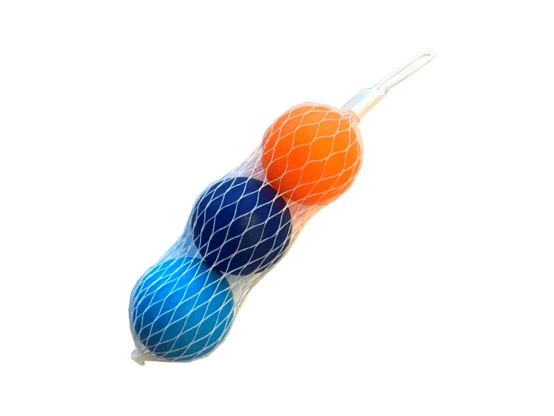 Beach ball 3 in net