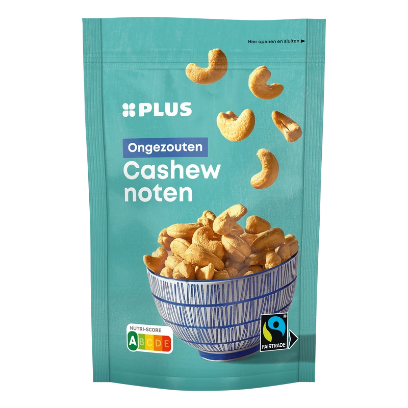 Cashewnoten ongezouten fairtrade
