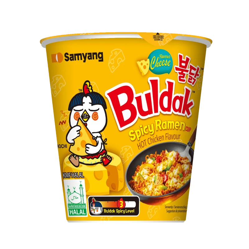 Samyang Ramen Spicy Cheese noodle