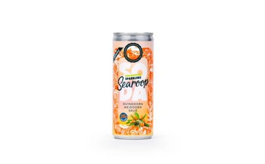 Soda blik Searoop Duindoorn biologisch 25 cl