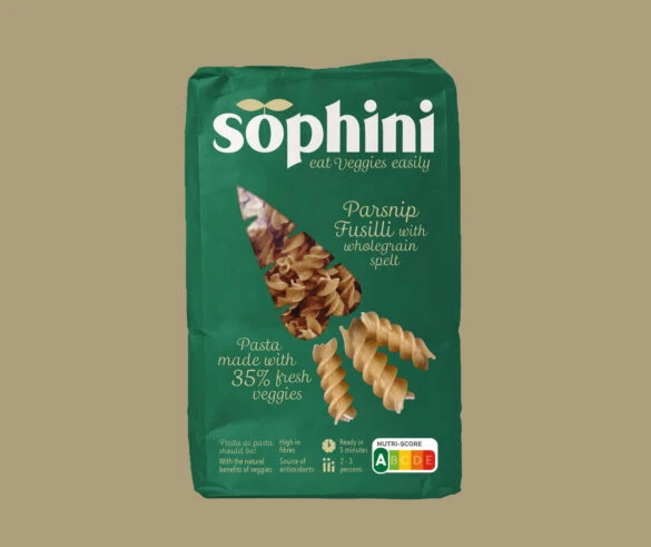 Zeeuwse groentepasta Sophini - Pastinaak Fusili 250 gram