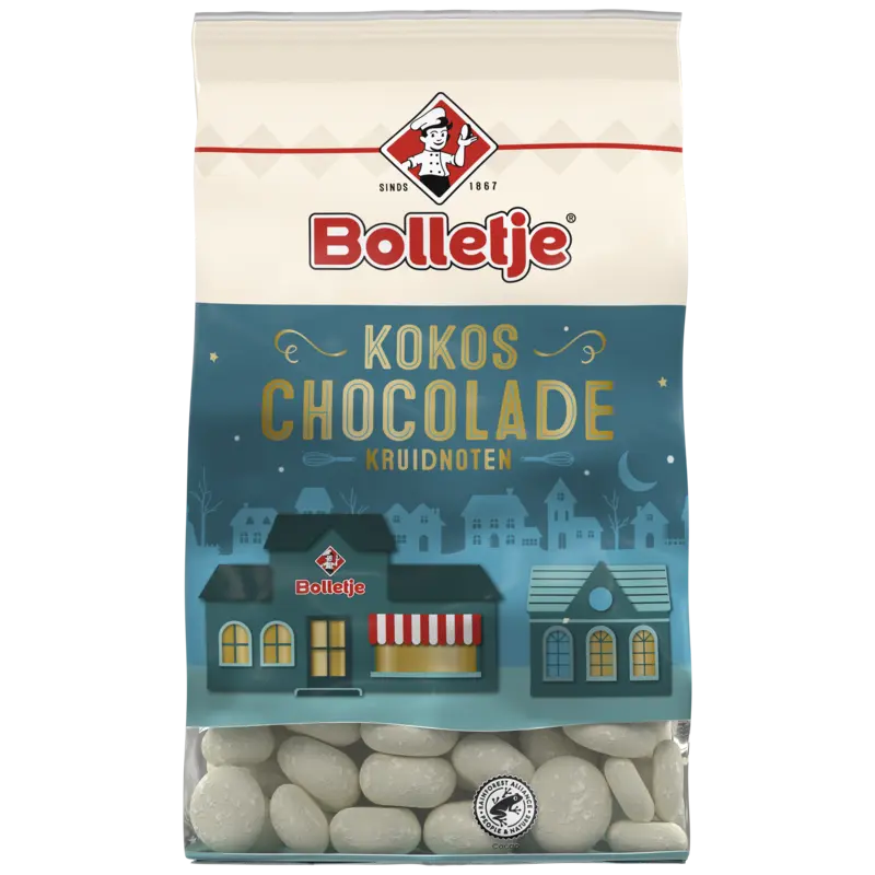 Bolletje Kruidnoten kokos chocolade