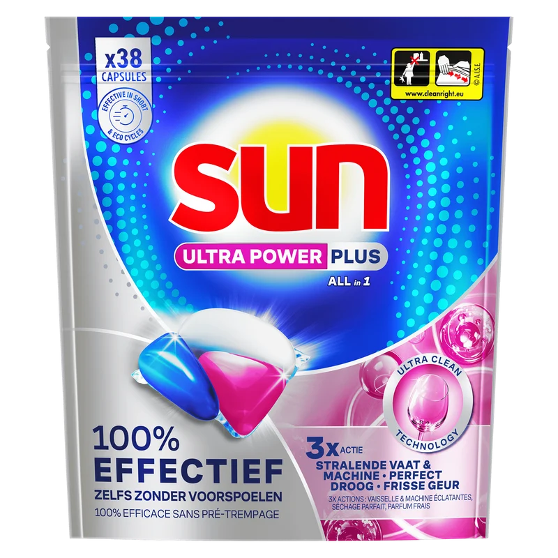 Sun Ultra Power vaatwascapsules