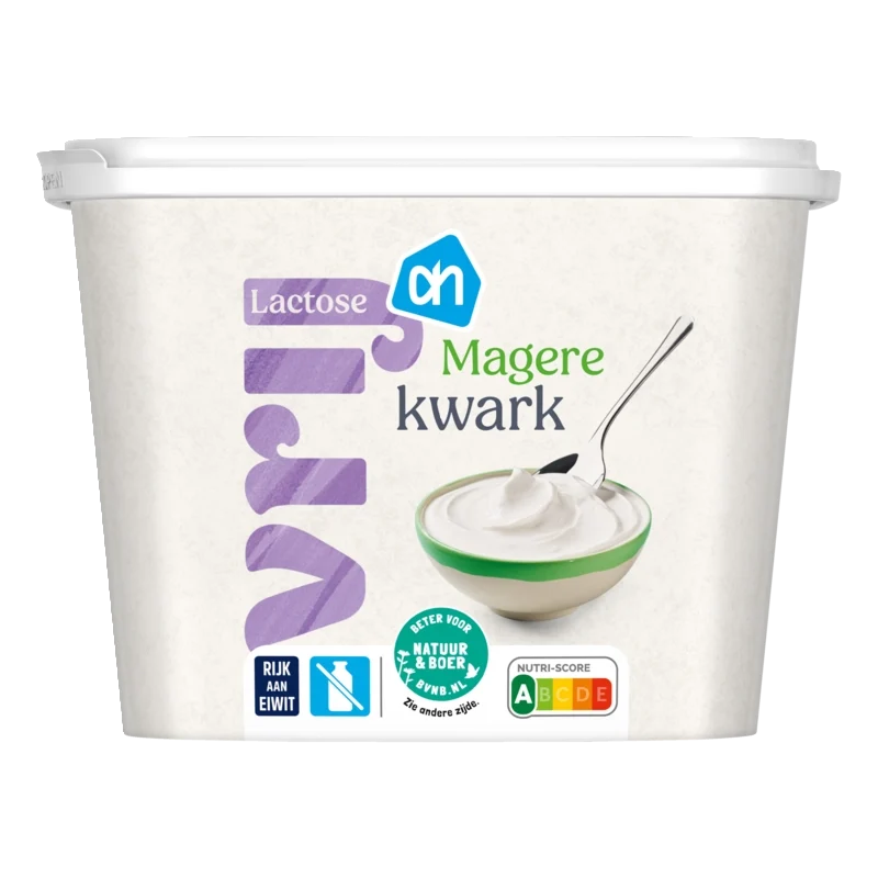 Lactosevrije magere kwark