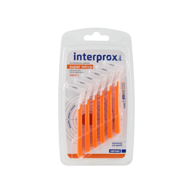 Interprox Plus Interdentale rager super micro oranje