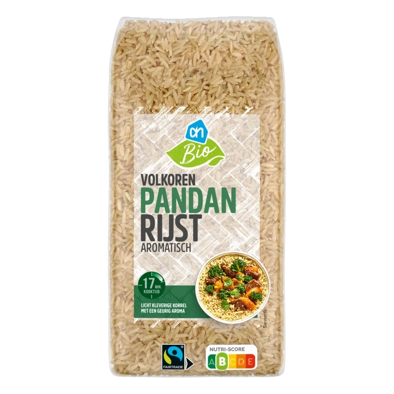 Biologisch Volkoren Pandan rijst