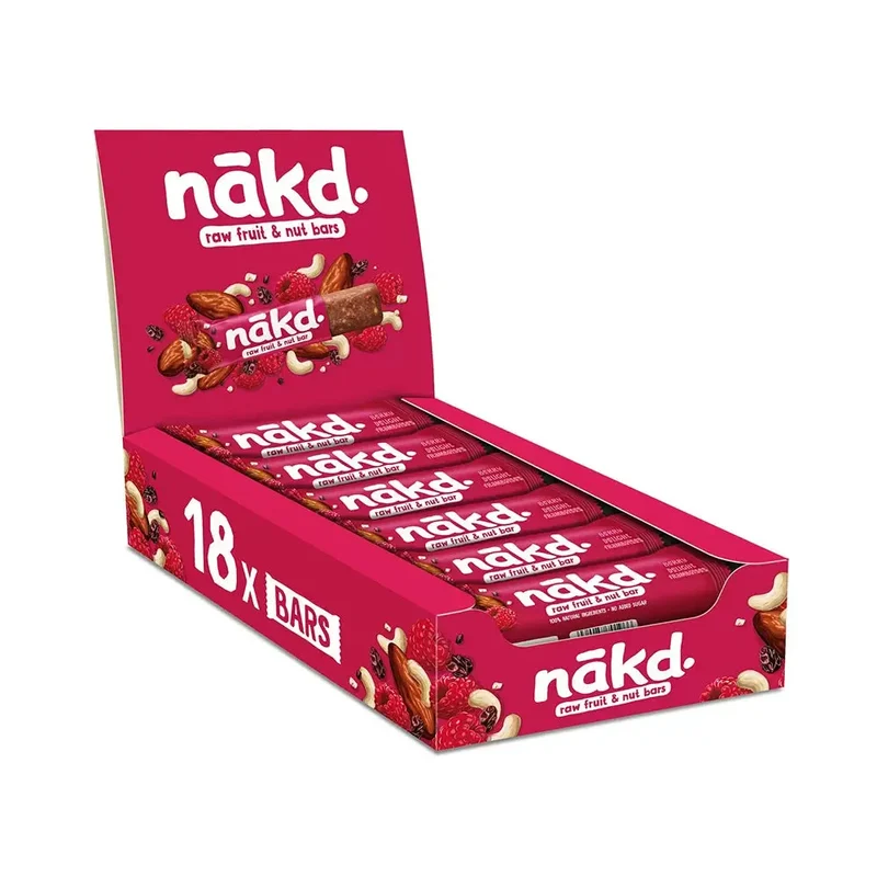 Nakd Berry Delight vegan fruitrepen - 18 stuks x 35g - 630g