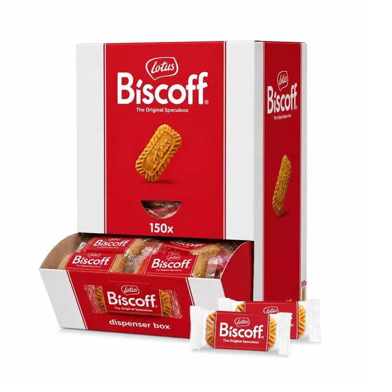 Lotus Biscoff speculoos - 150 stuks - snackbox met uitdeelzakjes - 938g