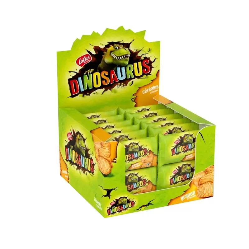 Lotus Dinosaurus Original met granen - 24 x 3 stuks - 1056g
