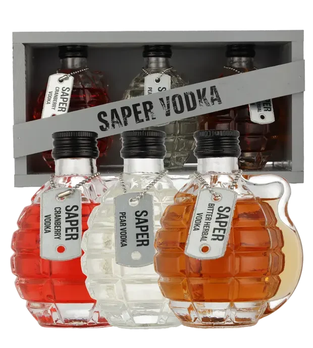 Saper Vodka Grenade Set