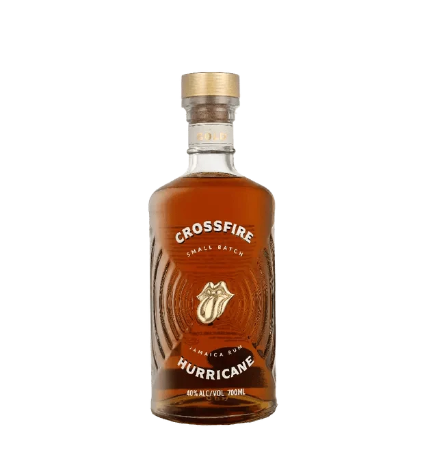 Crossfire Hurricane Gold Rum by The Rolling Stones