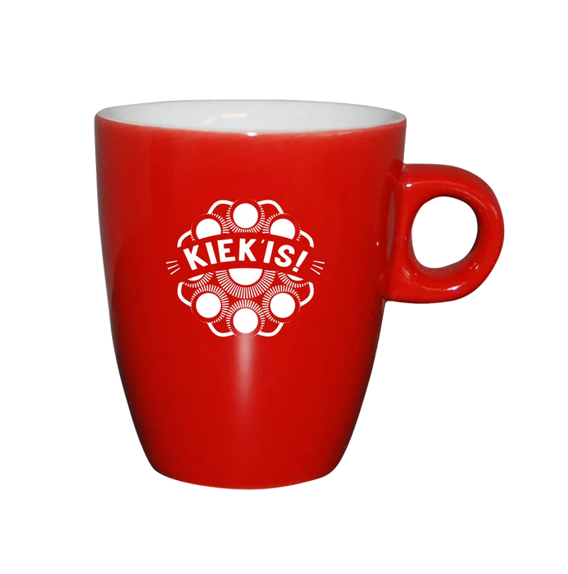 Zeeuws senseo mokje ´´kiek is´´ rood