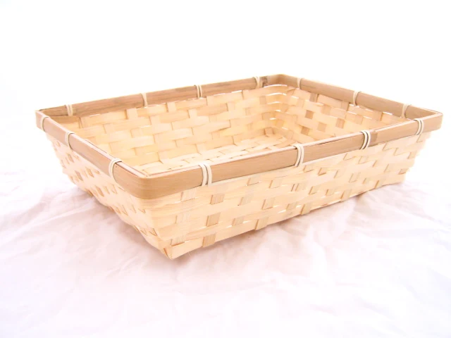Bamboe mandje 30 cm (30x24x7)
