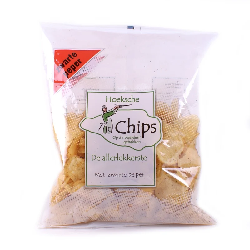Hoeksche chips Zwarte peper