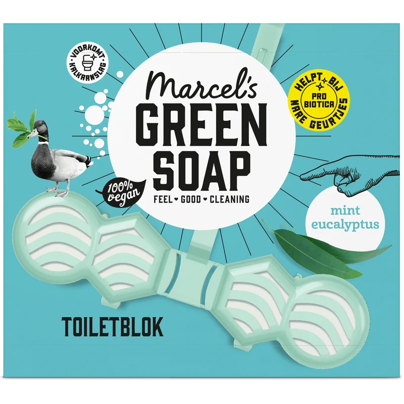 Marcel's Green Soap Toiletblok mint eucalyptus
