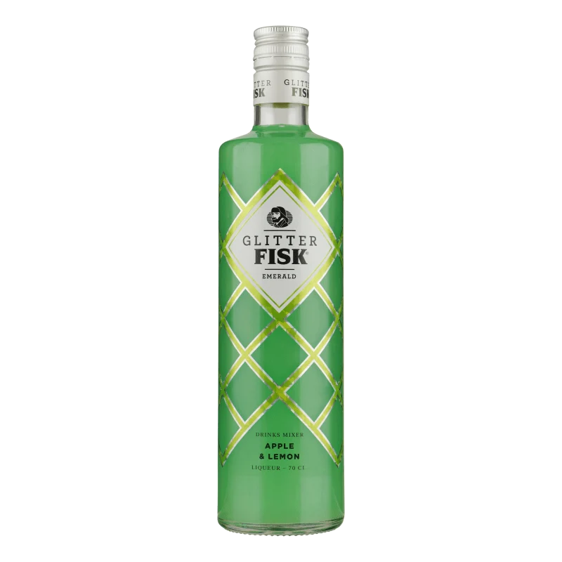 Fisk Glitter Emerald