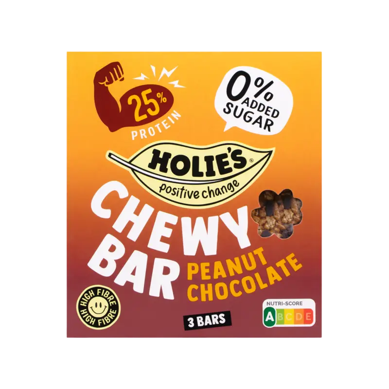 Holie's Chewy bar peanut chocolate