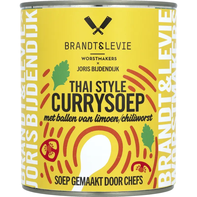 Brandt & Levie Thai style currysoep met ballen