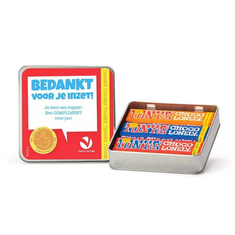 Blik van waardering 3 Tony's repen - Compliment