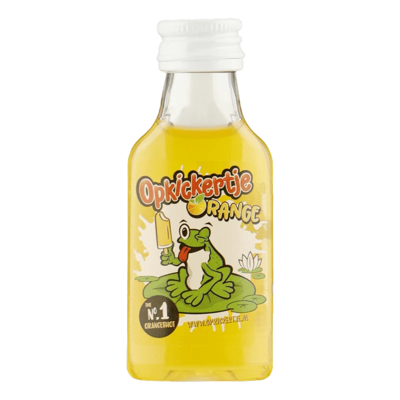 Opkickertje Orange partyshots 10x2cl