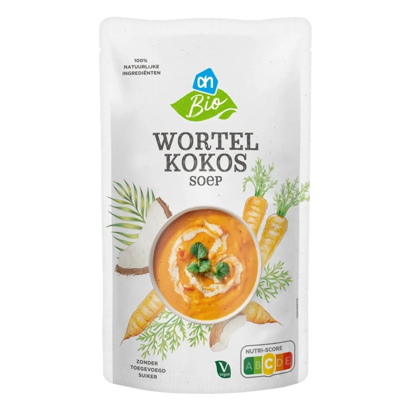 Biologisch Wortel kokossoep