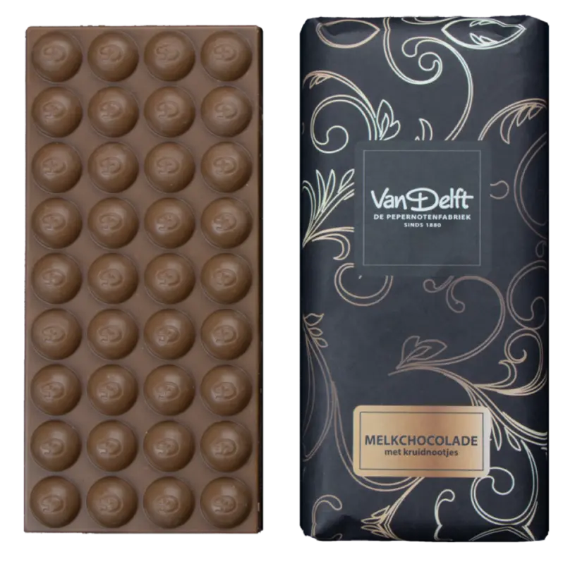 Van Delft Chocolade reep melkchocolade