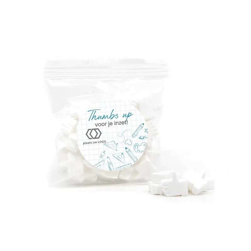 Zakje mint duimpjes - Dag van de Leraar