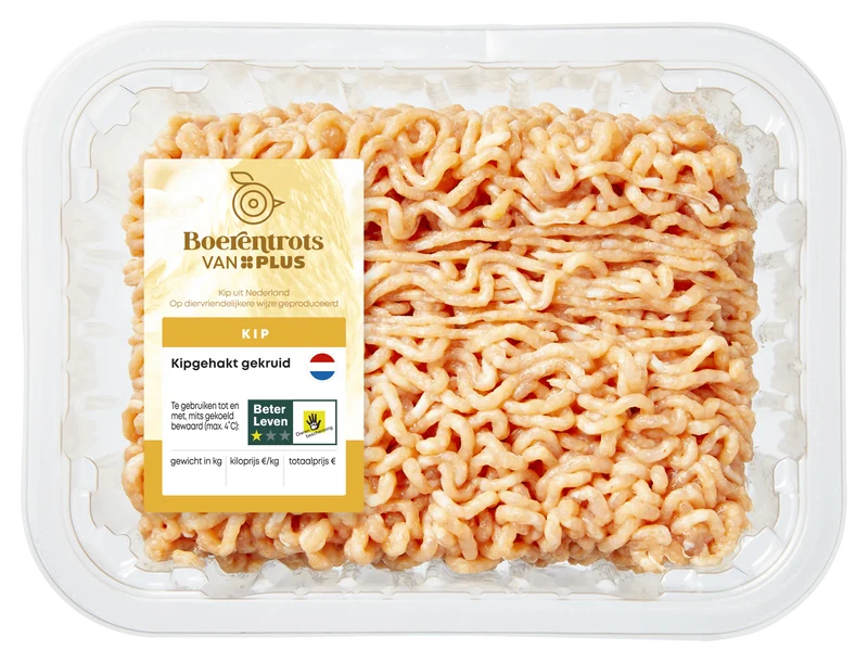 Boerentrots Kipgehakt gekruid