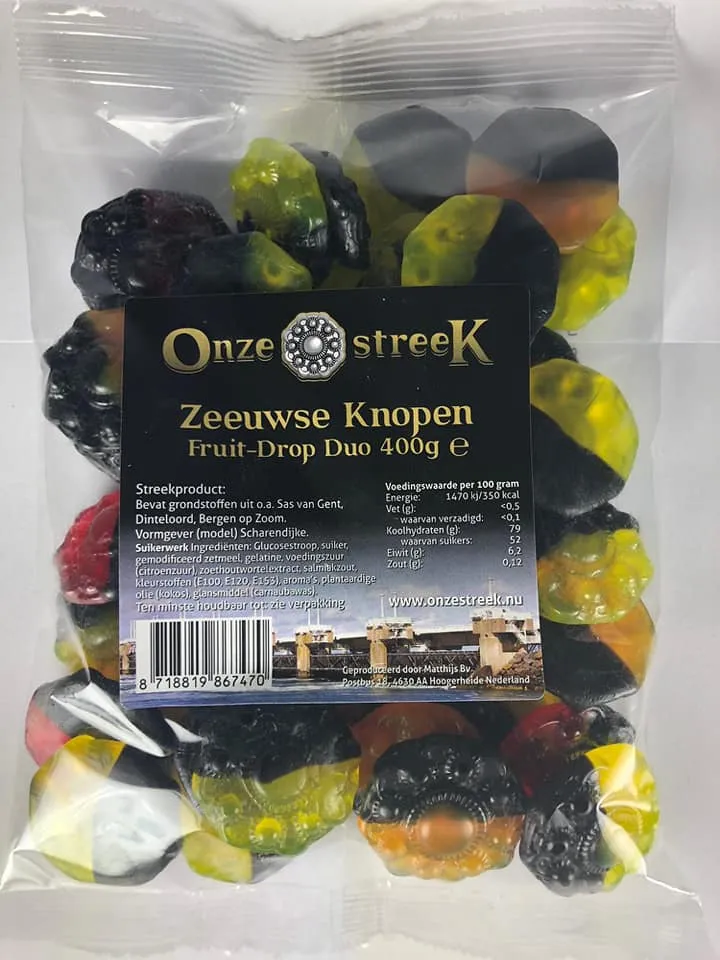 Duo drop Zeeuws 400 gram